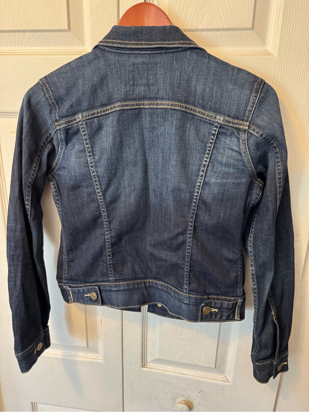 True Religion Women's Indigo Denim Trucker Jacket - Picture 4 of 4